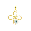 PENDANT  GOLD 585 & SEMIPRECIOUS STONES  - 99266