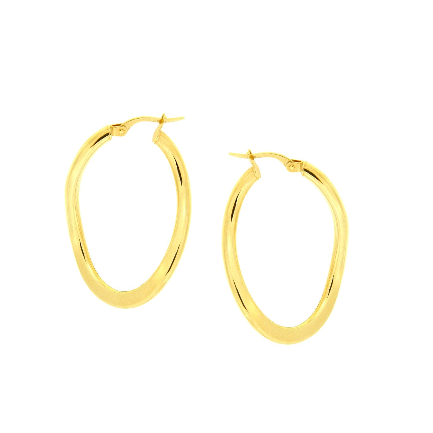 EARRINGS GOLD 14K NO OR SYNTHETIC STONES - 99290