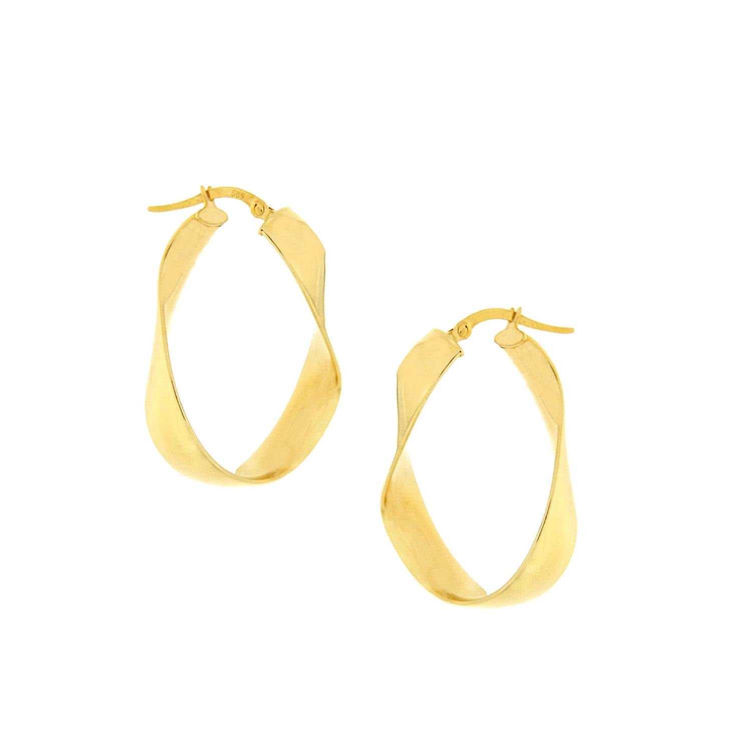 EARRINGS  GOLD 585   - 99296