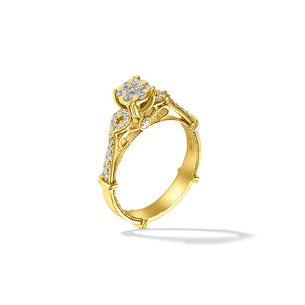 RING  GOLD 750 & PRECIOUS STONES - 99324
