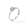 RING WHITE GOLD 750 & PRECIOUS STONES - 99332