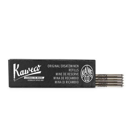 PEN REFILL KAWECO-1.0mm/BLACK 5pcs - 99435