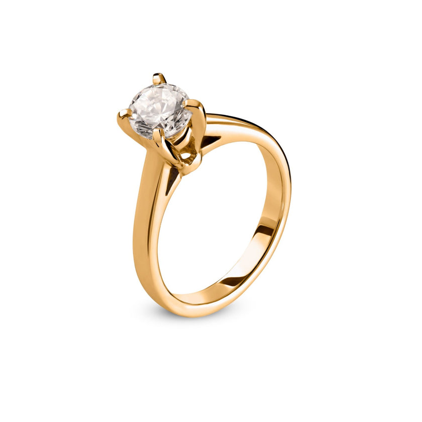 RING PINK GOLD 750 & PRECIOUS STONES - 99511