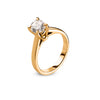RING PINK GOLD 750 & PRECIOUS STONES - 99511