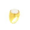 RING YELLOW & WHITE GOLD 585 & PRECIOUS STONES - 99542