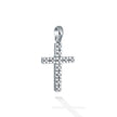 CROSS WHITE GOLD 750 & PRECIOUS STONES  - 9976