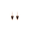 EARRINGS PINK GOLD 375 - 99799