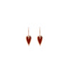 EARRINGS PINK GOLD 375 - 99803