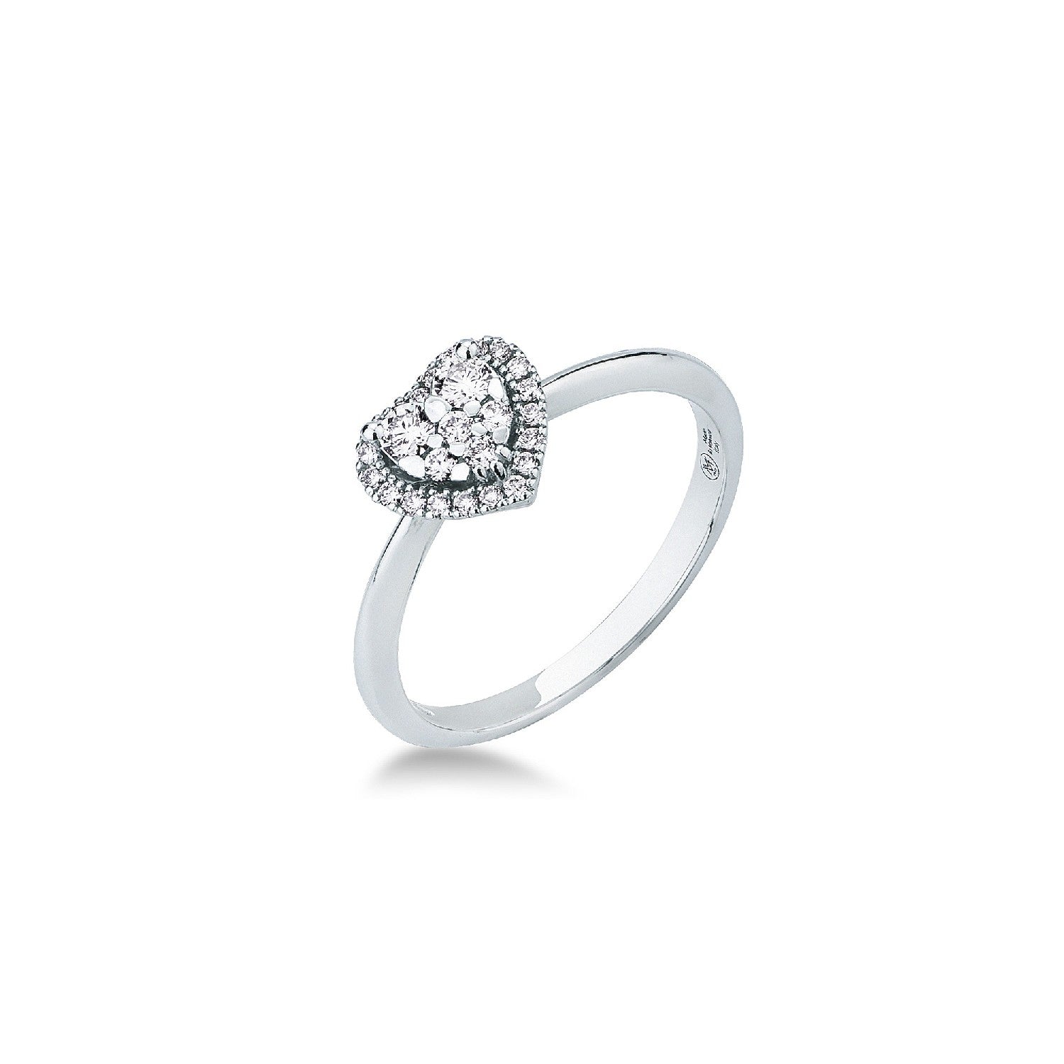 RING WHITE GOLD 750 & PRECIOUS STONES - 99871