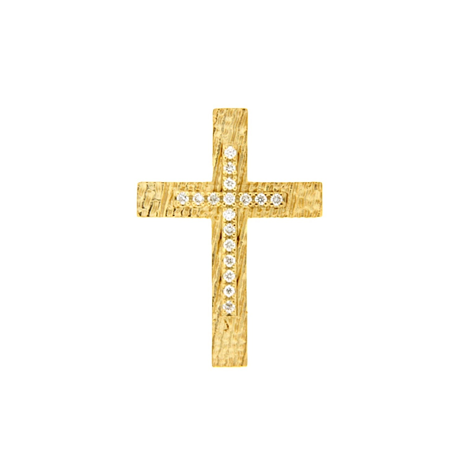 CROSS  GOLD 585 & PRECIOUS STONES - 99895