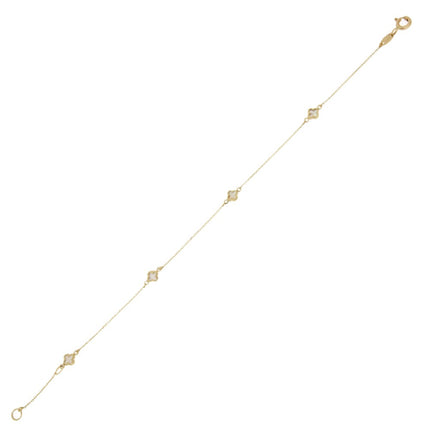 BRACELET  GOLD 585 & SEMIPRECIOUS STONES - 99947